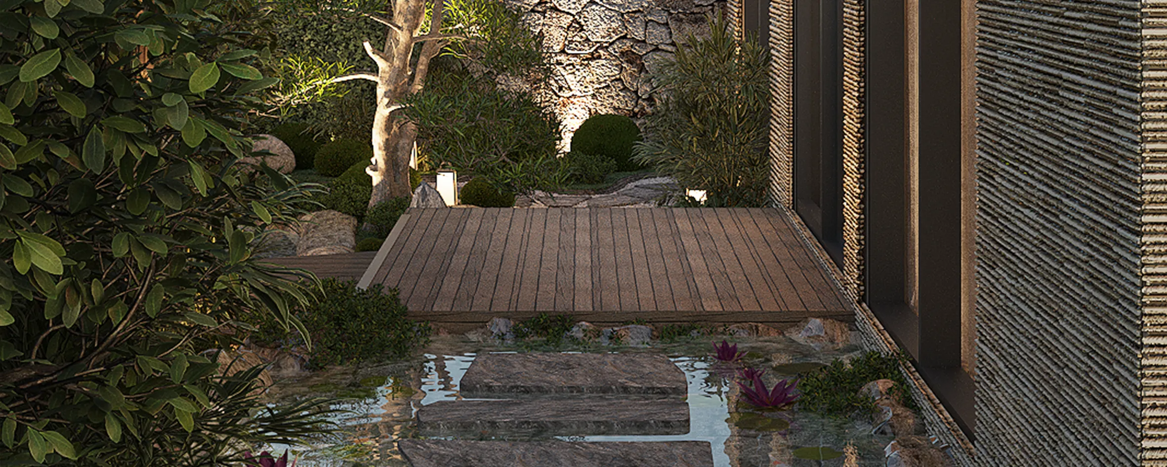 Onsen clubhouse & Yamaki park